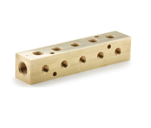 Fem-vejs pneumatik High Flow Manifold