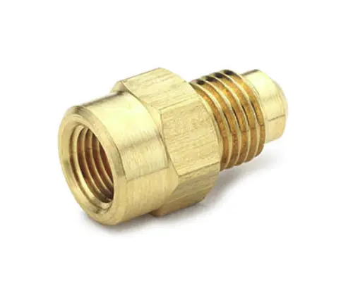 42# SAE 45 ° Flare Kvindelig stik messing Flare Fittings