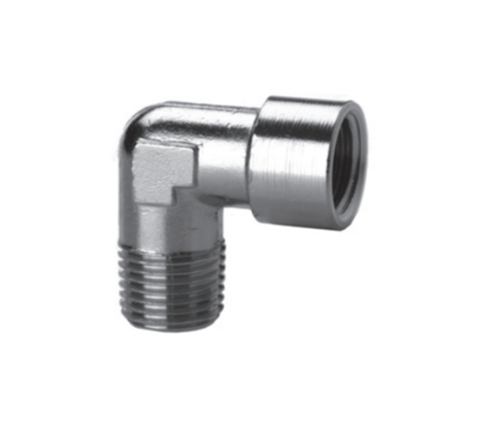 BSP rustfrit stål gade albue fittings