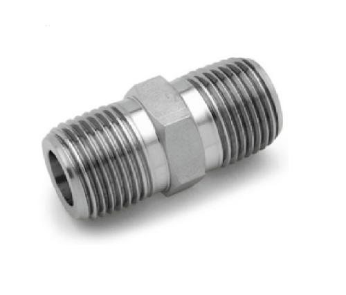 Rustfrit stål hex nippel S3325