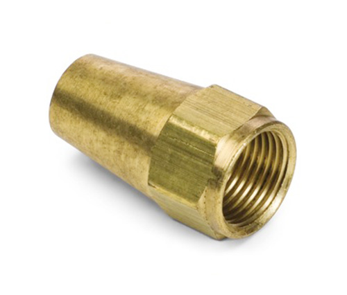 441# SAE 45 ° Flare Messing Fittings Lang stangmøtrik