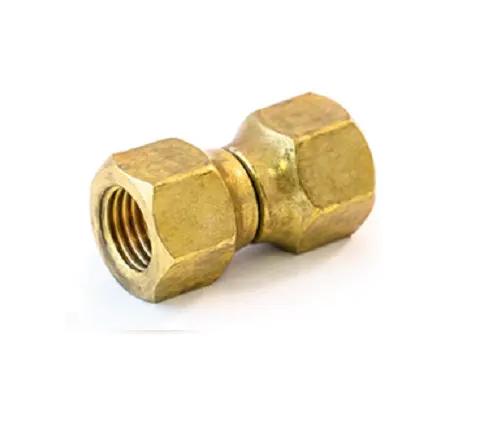 Fremstilling af all -kobber med høj seismisk modstand - U440# SAE 45 ° Flare Messing Fittings Swivel Nut Connector